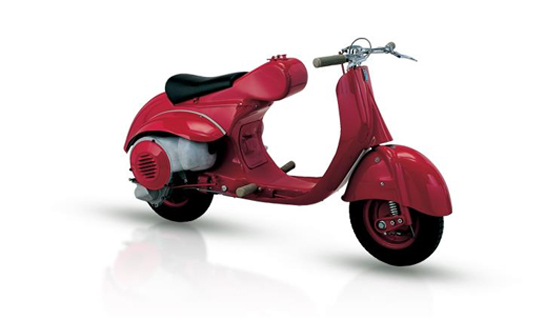 Scooter pequeño Vespa 1947